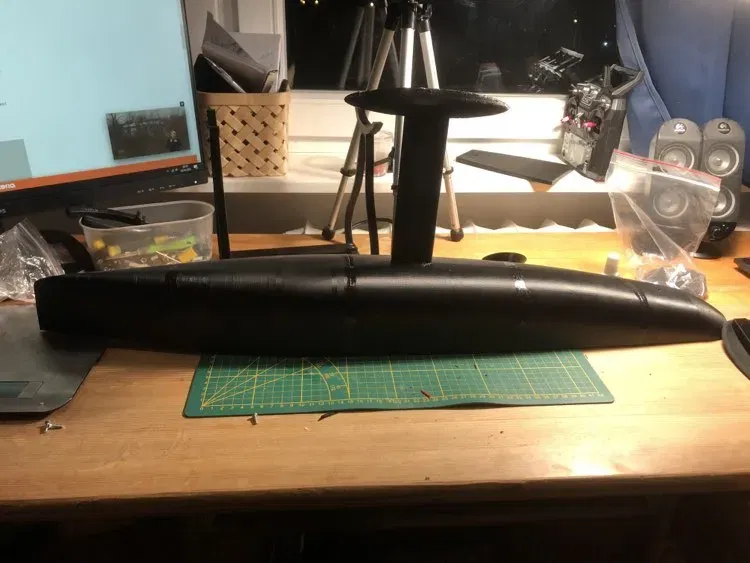 Yacht buồm điều khiển từ xa "Black Pike - Image 14