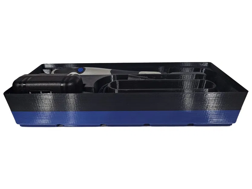 Giá đỡ Gridfinity cho Dremel 2050 (Stylo+) và phích cắm Mỹ - Image 2