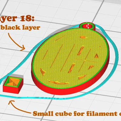 Móc khóa AC Milan in 3D với màu sắc đen, trắng và đỏ