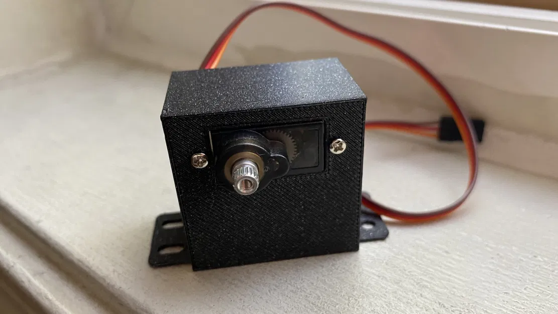 Hộp chứa động cơ servo cho dự án điện tử - Image 1