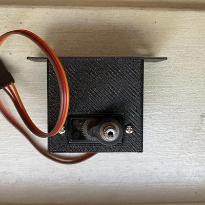 Hộp chứa động cơ servo cho dự án điện tử