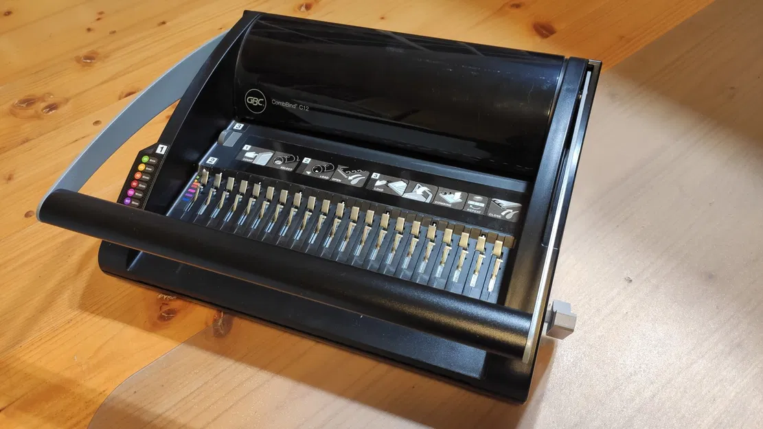 Cần điều chỉnh cho bìa GBC CombBind C12 - Image 2