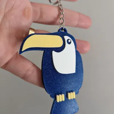 Móc khóa chủ đề Brazil với thiết kế độc đáo