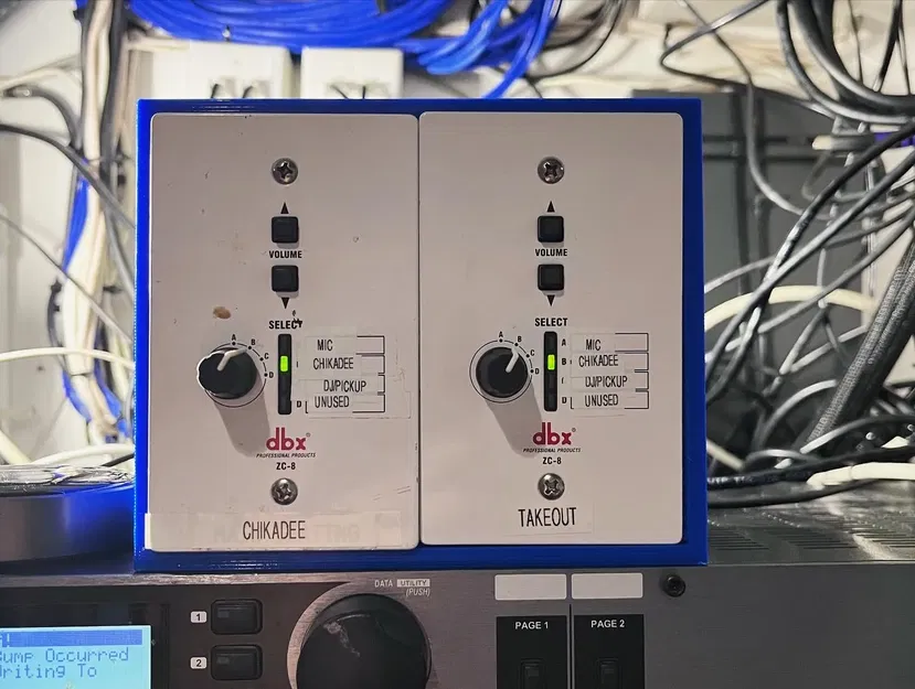 Hộp gắn bề mặt 2-Gang cho điều khiển từ xa DBX ZC8 - Image 2