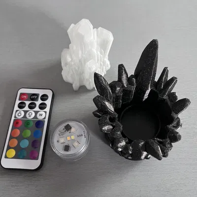 Đèn LED hình tinh thể nhỏ gọn