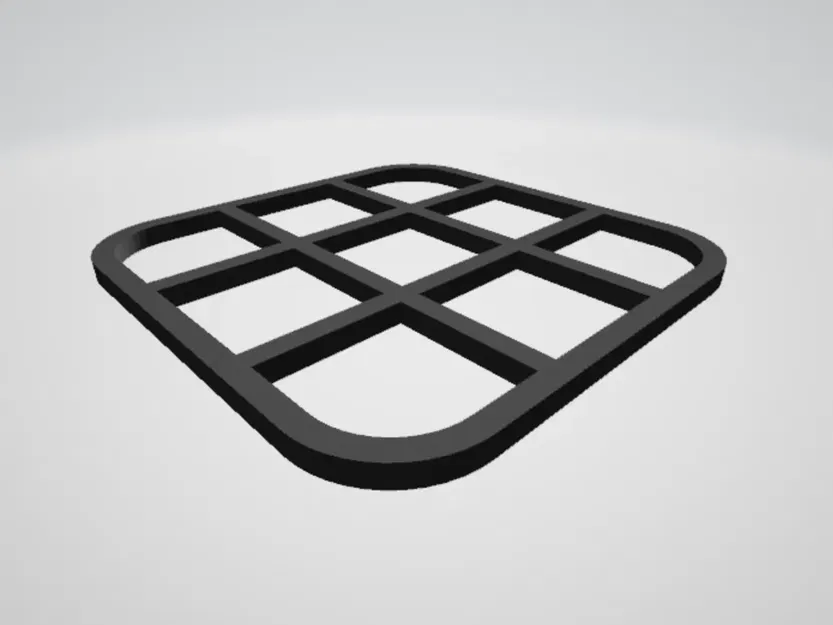 Bảng trò chơi Morpion (Tic Tac Toe) thiết kế đơn giản - Image 4