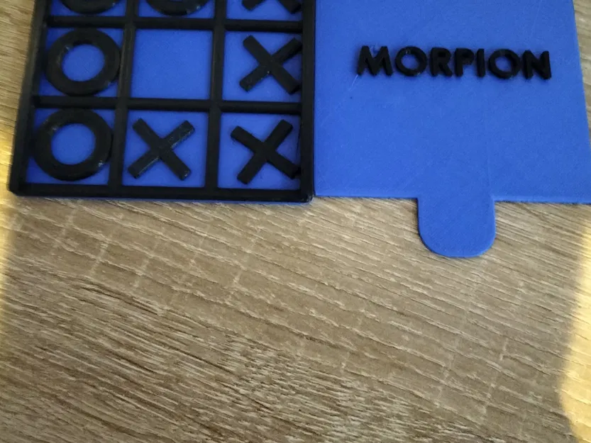 Bàn cờ morpion nhỏ gọn và dễ mang theo - Image 3