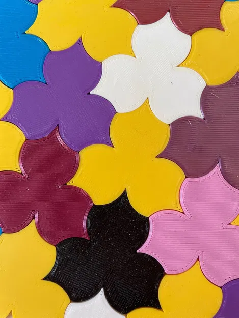 Gạch lát hình tam giác scalloped cao hơn - Image 1