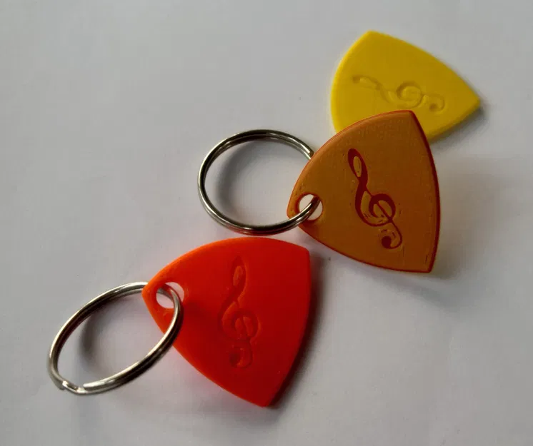 Móc khóa KeyTag với G-Clef hoặc chữ cái tùy chỉnh - Image 1