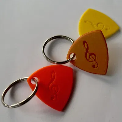 Móc khóa KeyTag với G-Clef hoặc chữ cái tùy chỉnh