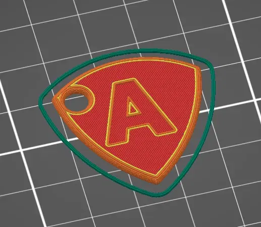 Móc khóa KeyTag với G-Clef hoặc chữ cái tùy chỉnh - Image 4