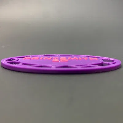 Móc khóa hình lục giác tùy chỉnh kiểu tổ ong