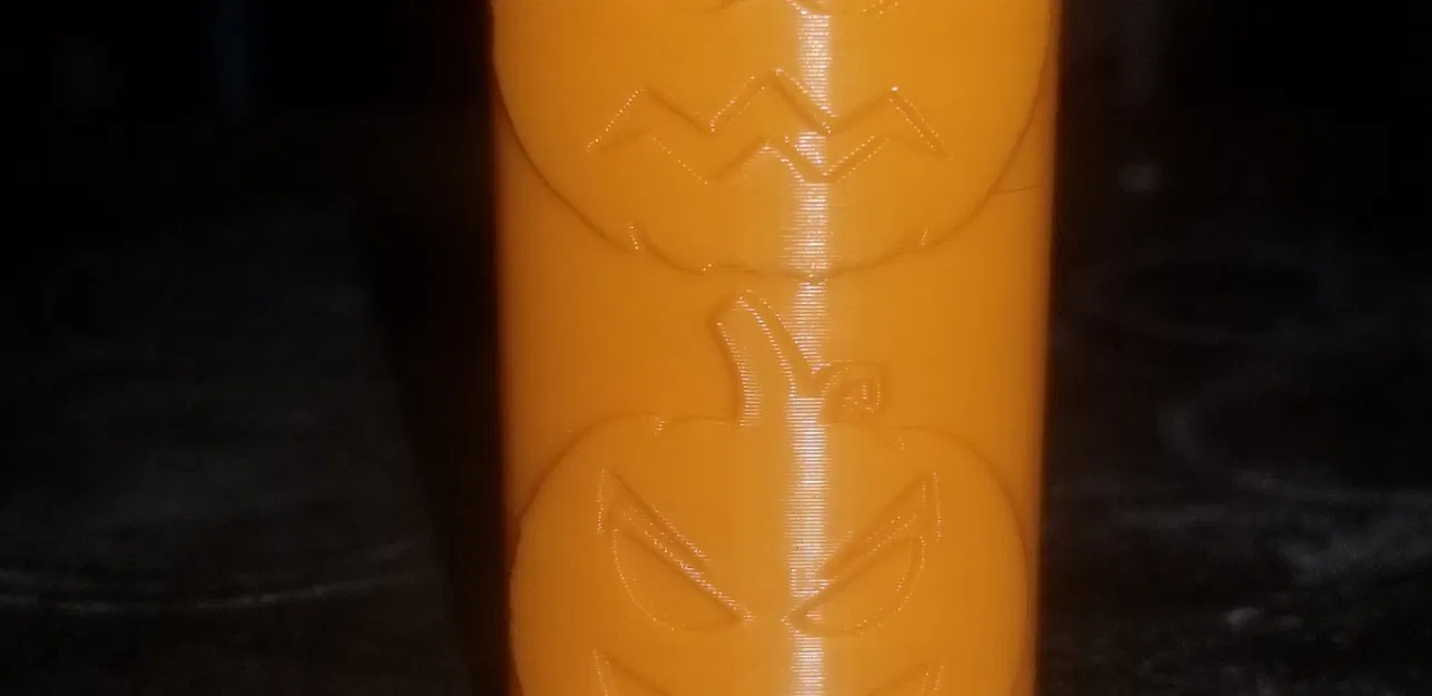 Vỏ bật lửa Bic trang trí hình đèn Jack o Lantern - Image 2