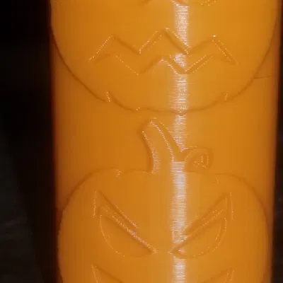 Vỏ bật lửa Bic trang trí hình đèn Jack o Lantern