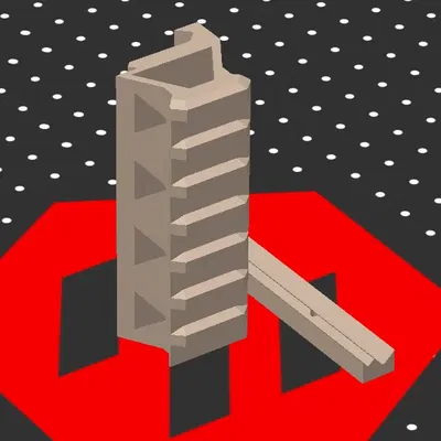 Giá đỡ ray picatinny nhẹ và có thể xếp chồng