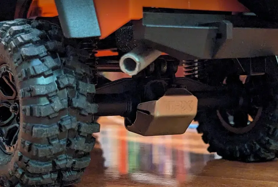 Bộ ống xả cho TRX-4M Defender dễ in 3D - Image 3