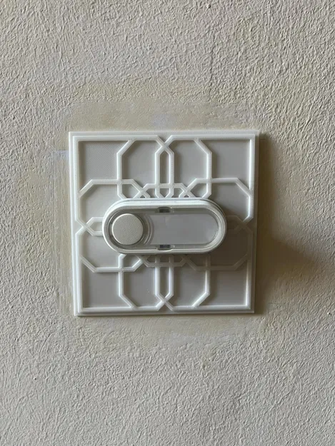 Khung chuông cửa Honeywell phong cách phương Đông - Image 1