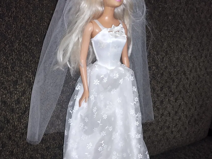 Băng đô cưới cho búp bê Barbie™ - Image 2