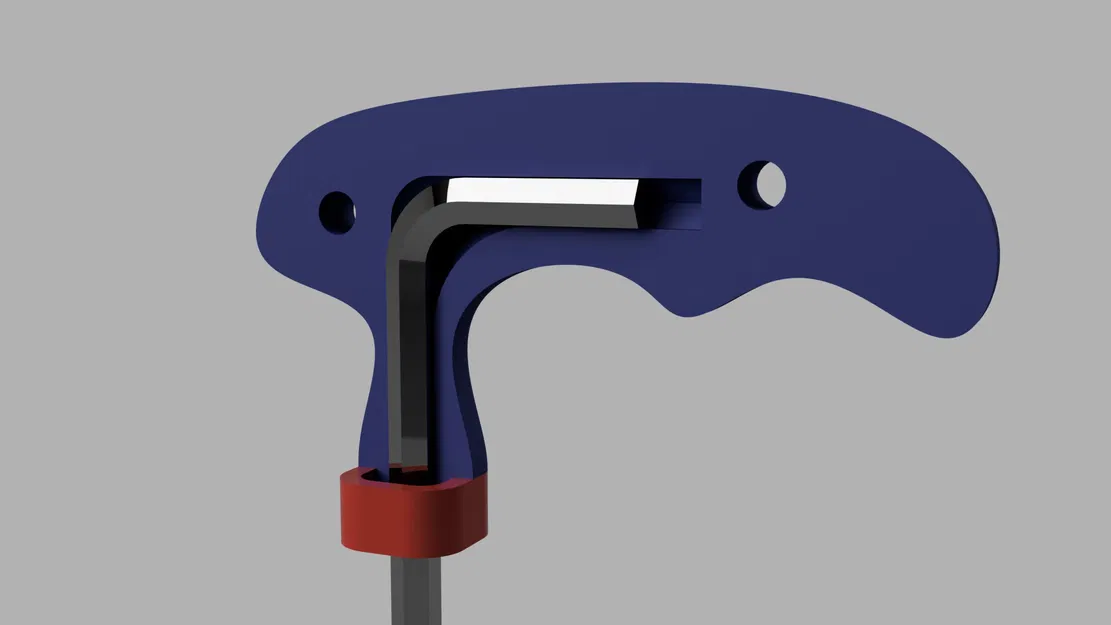 Cán cho chìa khóa Allen 4 mm - Image 1