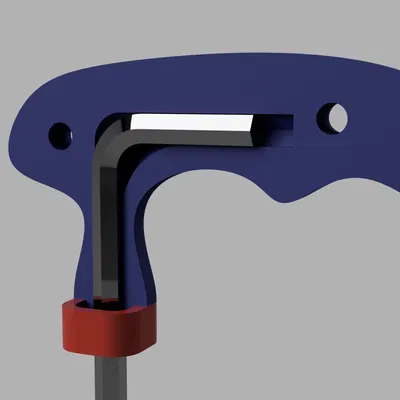 Cán cho chìa khóa Allen 4 mm