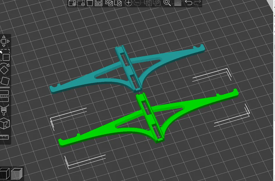 Giá đỡ kính mắt Modular với phần lưng mở rộng 155mm - Image 1