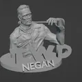 Tượng bán thân Negan trong The Walking Dead - Thumbnail 1