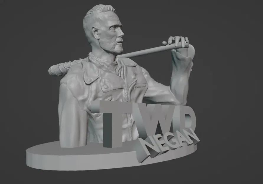 Tượng bán thân Negan trong The Walking Dead - Image 2