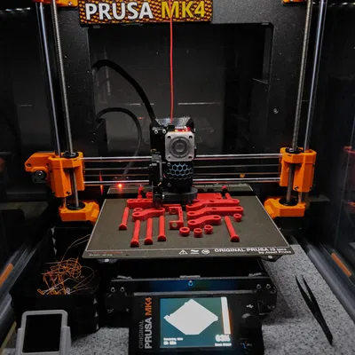 Bảng tên ID PRUSA MK4 đa sắc màu không có MMU