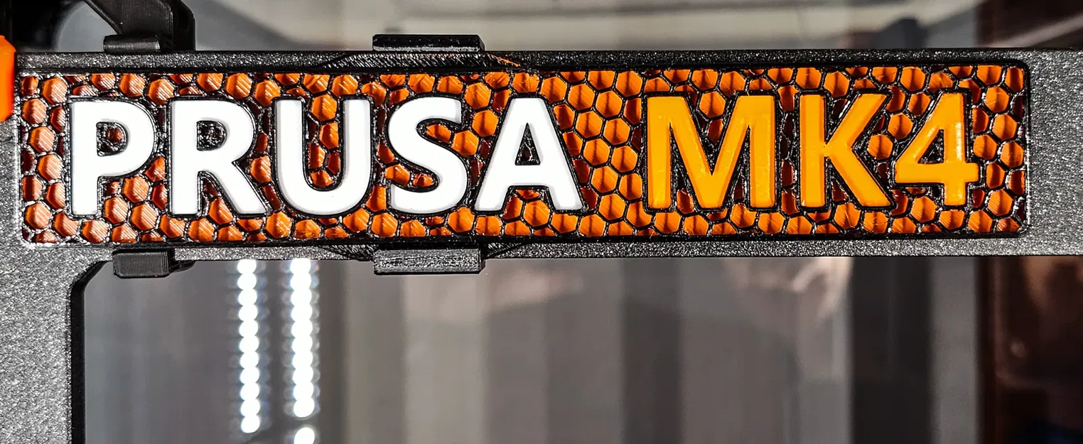 Bảng tên ID PRUSA MK4 đa sắc màu không có MMU - Image 2