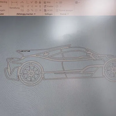 Silhouette của xe Mercedes Benz AMG ONE