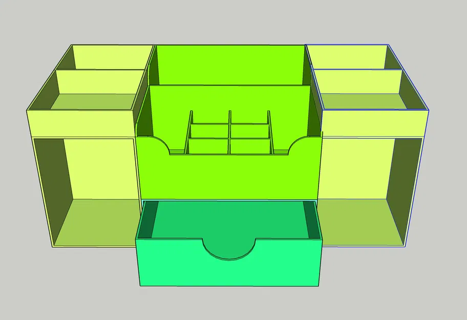 Tổ Chức Đồ Trang Điểm GT92 Với Ngăn Kéo - Image 1