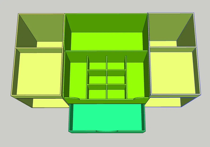 Tổ Chức Đồ Trang Điểm GT92 Với Ngăn Kéo - Image 2