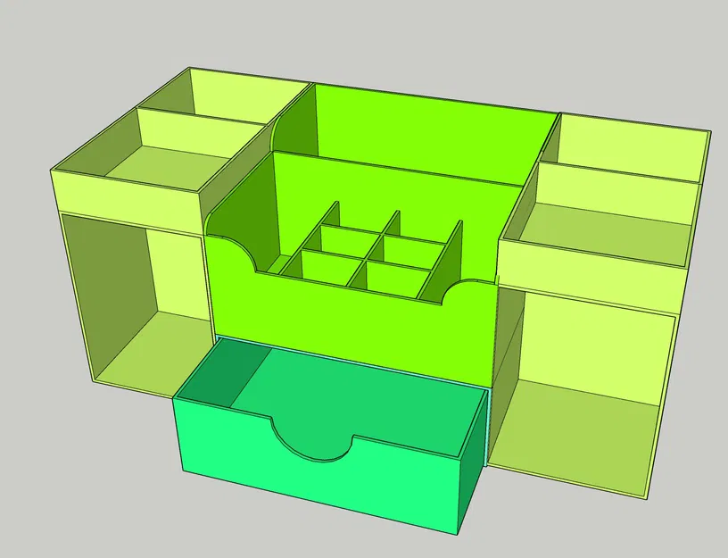 Tổ Chức Đồ Trang Điểm GT92 Với Ngăn Kéo - Image 3