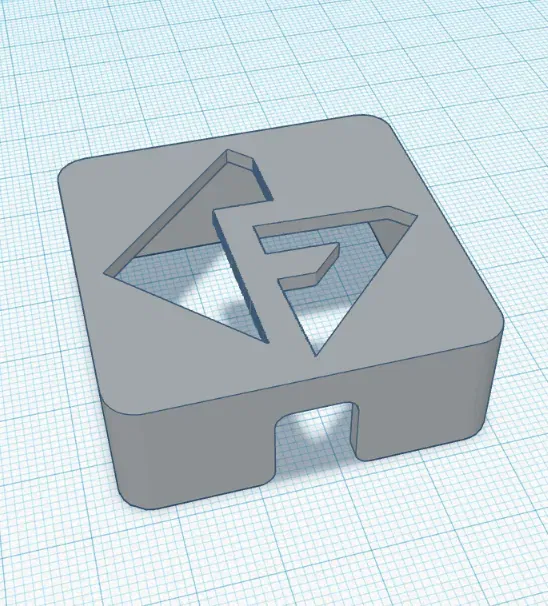 Nắp động cơ Prusa MINI với logo FandMSe - Image 1