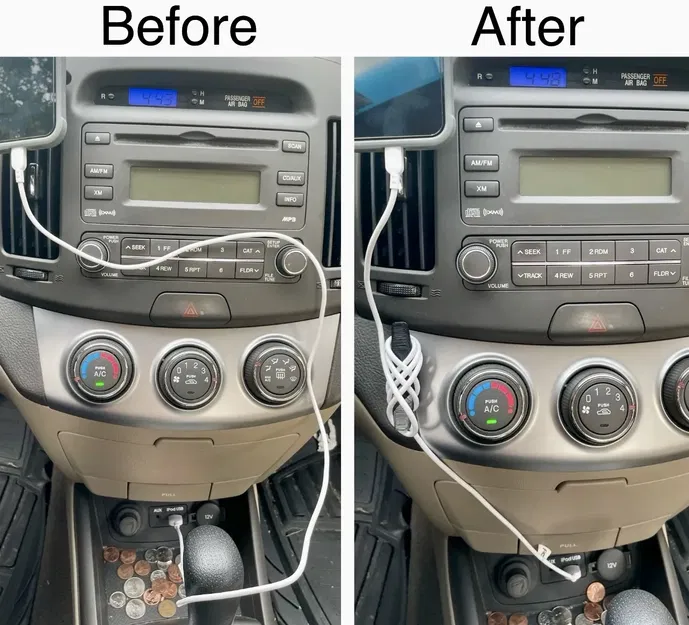 Giá đỡ dây sạc cho xe hơi và xe tải - Image 1