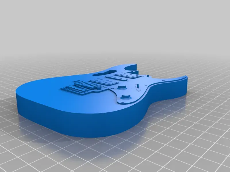 Mô hình guitar mini Ibanez Jem của Stevies Vai - Image 3