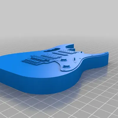 Mô hình guitar mini Ibanez Jem của Stevies Vai