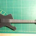 Mô hình guitar mini Ibanez Iceman 7 dây 35 cm - Thumbnail 6