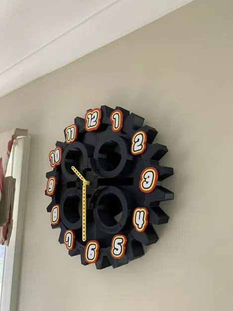 Đồng hồ Lego Technic lớn với số hiệu - Image 1