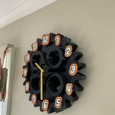 Đồng hồ Lego Technic lớn với số hiệu