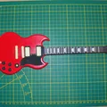 Mô hình guitar mini Gibson SG nổi tiếng - Thumbnail 1