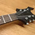 Mô hình guitar mini Bc Rich Warlock phong cách địa ngục - Thumbnail 7