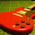 Mô hình guitar mini Gibson SG nổi tiếng - Thumbnail 2