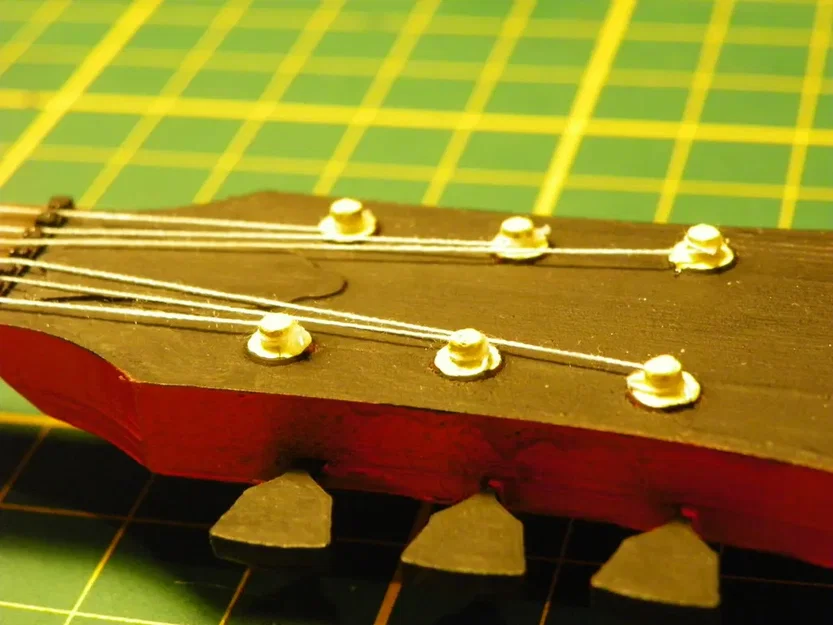 Mô hình guitar mini Gibson SG nổi tiếng - Image 5