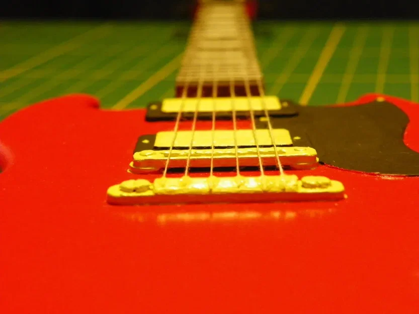 Mô hình guitar mini Gibson SG nổi tiếng - Image 6