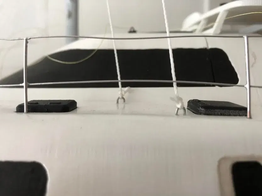 Mô hình thuyền buồm điều khiển từ xa catamaran Wave 58 "Sta Ana - Image 16