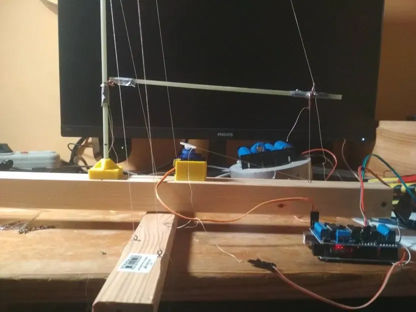 Mô hình thuyền buồm điều khiển từ xa catamaran Wave 58 "Sta Ana - Image 25