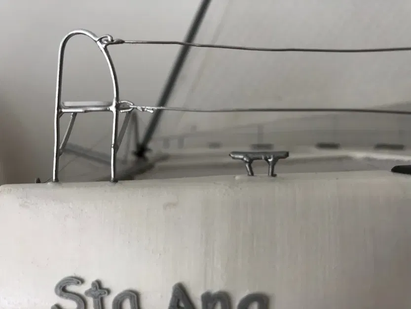 Mô hình thuyền buồm điều khiển từ xa catamaran Wave 58 "Sta Ana - Image 28