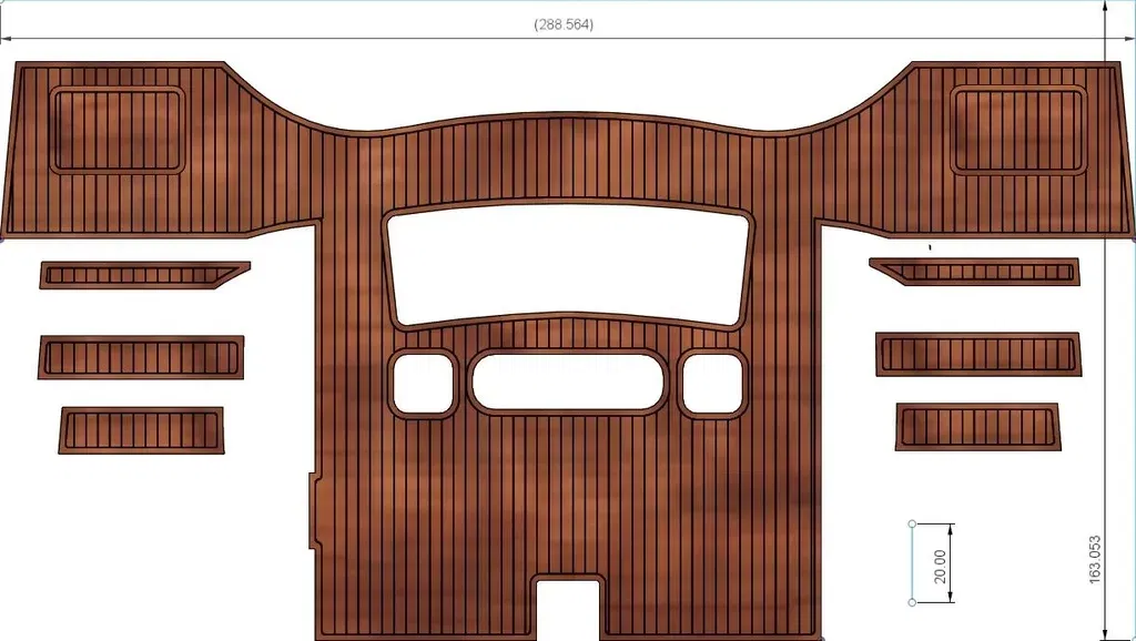 Mô hình thuyền buồm điều khiển từ xa catamaran Wave 58 "Sta Ana - Image 34