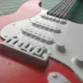 Mô hình guitar điện Fender Stratocaster mini 1:1 - Thumbnail 6